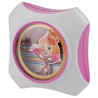Ночник 220В. LED, "NN-612-LS-PL Фиксики", ЭРА, пластик, бордовый, фотосенсор, арт. Х010265