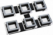 Светильник ИПО, HOROZ, SBL-S СН, LED-6х5w/4000K/IP44 300Lm, металл, хром