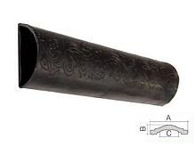 Поручень L3000мм, (А60 х В33 х С22,8 мм), пустотелый, арт. 12.034.02