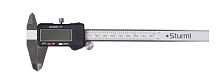 Штангенциркуль электронный STURM 150 мм, 0,02 мм, металлический, с глубиномером 2030-02-150 