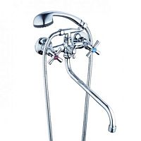 DFR-A722 См-ль для ванны с круглым пов. изл.,кер (1/2) 180° шар переключение