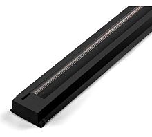 CAB1003 Шинопровод для трековых светильников черный 1м, в наборе токовод, заглушка, крепление 