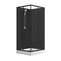 CS-21801BP Душевая кабина 90x90x(190+15)см с низким поддоном 15см, прозрачное закаленное стекло 5 мм