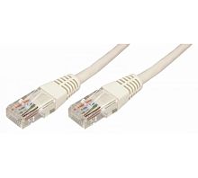 Патч-корд U/UTP, категория 5e. RJ45-RJ45, незкранированный, PVC серый, 10м Rexant