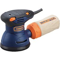 MAX-PRO Шлифмашина Эксцентриковая 300Вт; 5000-12000об/мин; 125мм; 1,2кг; Пылезащищенный выключатель;