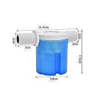 Клапан поплавковый горизонтальный 3/4" PSM-KB1H34