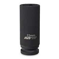 Головка торцевая Ударная Удлиненная AVS 1/2" 22 мм 6-гранная H11222I