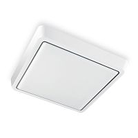 Светильник ИПО, Marella, SBL-S WH/WH, LED-22w/6400K/IP44 1750Lm, пластик, белый/белый