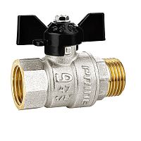 Кран шаровый резьба/резьба полнопроходной (бабочка) LD Pride 1/2 