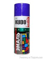 Эмаль универсальная алкидная синяя 520мл. KUDO