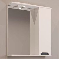 60 Зеркало-шкаф "Vesta 60" №4 белый/графит Pur-клей