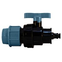 Кран шаровый быстрый съем ПЭ 32хБРС  Spektr (90/5)