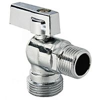 Кран угл. 1/2"х1/2"  для стир.машины 