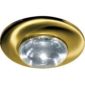 Светильник ИВО, Feron, GD/GD, LED-4w Е14 R39, металл, золото/золото