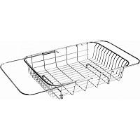 Корзина для сувшки на раковину OULIN 806 L, 450х220х90 мм, цвет хром 9300998