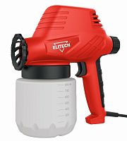 Краскопульт эл. Elitech КЭ 110С 110Вт 0,3л/м 0,8мм  178327 (10216160/260819/0008295/6, КИТАЙ)