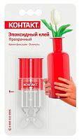 Клей эпоксидный Контакт прозрачный. 6мл