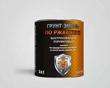 Грунт-эмаль 3в1 ЭКО-NOM ярко-желтая.1,9кг