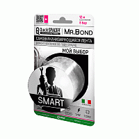 Лента силиконовая самосклеивающаяся 50мм*3м*0,5мм QuickSPACER Mr.Bond SMART XL белая