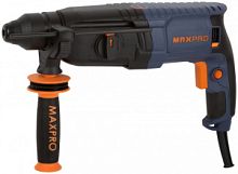 MAX-PRO Перфоратор Монтажный MPRH800/26V 800Вт; 0-1200об/мин; 2,8Дж; 3 режима; Д/Б/М - 30/26/13; 