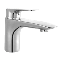 R0701F Rainsberg смеситель для умывальника /раковины одноручковый на гайке, Ø35, (Lt), хром