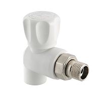 Кран ППР VT для подключ. радиатора угловой 25х3/4   718 (5/50)