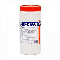 М16, Маркопул Кемиклс, ЛОНГАФОР, 1кг банка, табл.200гр, медленнорастворимый хлор для непрерывной дез