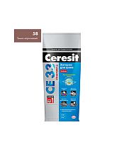 Затирка "Ceresit" 2-5мм СЕ-33 S (темно-корич.) .
