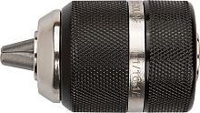 Патрон для дрели бесключевой FIT 1/2" 2-13 мм Цельнометаллический 37838