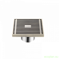 G81004-4 Трап 50 вертикальный GAPPO латунь 100*100 (бронза)