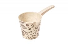 Ковш со слив."Русская банька"1,5л М4014