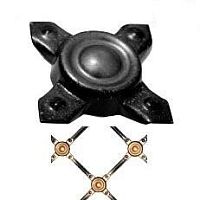 Декоративный колпачок d65мм, d35мм, литьё, арт. 1911.36