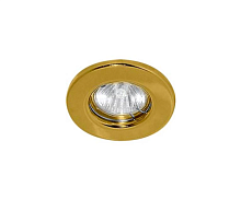Светильник ИВО, Feron, DL7/DL3101 GD/GD, LED-3w GU4 MR-11, металл, поворотный, золото/золото