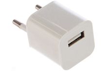 Блок питания REXANT 220V - 5V квадрат USB (1000mA) белый, (10!) 18-1914