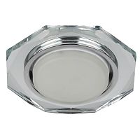 Светильник ИВО, ЭРА, DK81 SL, LED-13w GХ53, хрусталь/металл, зеркальный
