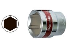 Головка торцевая MATRIX 1/2" 32 мм, 6-гранная, CrV,хромир. 13132