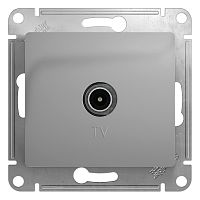 Розетка TV 1-м GLOSSA оконечн. IDB алюм. SchE GSL000391  к 1063760
