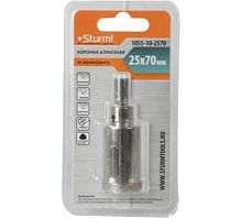 Коронка алмазная по керамограниту STURM 25 х 70 мм 1055-10-2570