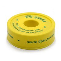 Лента фум "Gasfix" (газ, 0.6 г/см3) (19ммх0.1ммх15м)