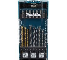 Набор сверл и бит универсальный MAKITA 17 шт. D-74887