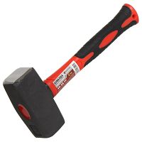 Кувалда BARTEX 2 кг. фиберглас.обрезин.рукоятка 364672