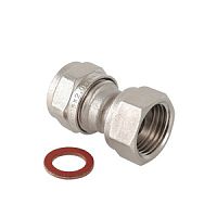 Соединитель м/пл "Valtec" (16x1/2" с накидной гайкой) (VTm.322.N.001604)