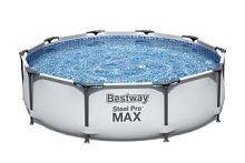 56408 BW, Bestway, Каркасный бассейн Steel Pro Max 305х76см, 4678л, фил.-насос 1249л/ч, уп.1