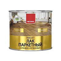 Лак Neomid, паркетный, глянцевый, алкидно-уретановый, для внутр работ, 2.5 л