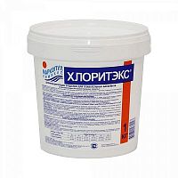 М26, Маркопул Кемиклс, ХЛОРИТЭКС, 1кг ведро, гранулы для текущей и ударной дезинфекции воды, уп.12