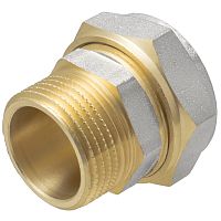 Соединитель мет.пласт. 32*1/2" ц/ш
