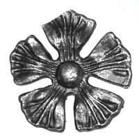 Цветок d90мм, литьё, гвоздика, арт. 600J (6130-2)