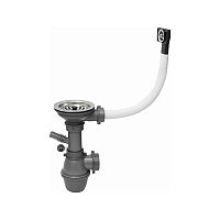 Сифон WASTE KIT+BOTTLE SIPHON ECOMODEL для каменных моек одинарный 3 1/2