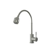 Смеситель для кухни 35k MIXLINE MLSS-0302 гибкий металлический излив