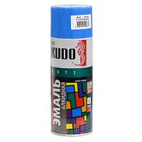 Эмаль универсальная алкидная голубая 520мл. KUDO